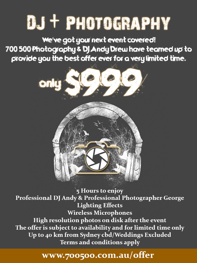 Photography & DJ package 